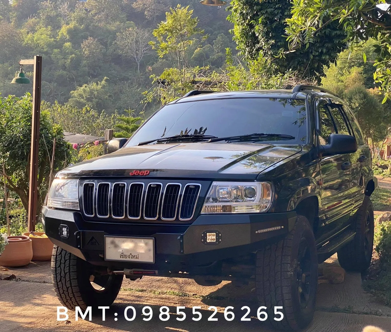 กันชนหน้าเหล็ก Jeep Grand Cherokee WJ