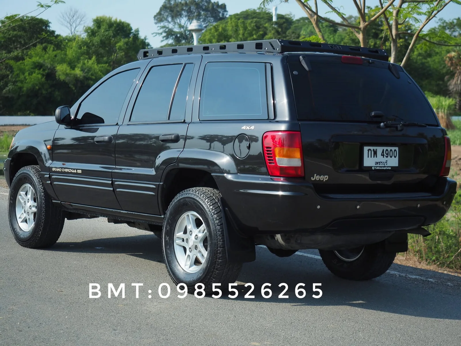 กันชนหลังเหล็ก Jeep Grand Cherokee WJ รูปที่ 3
