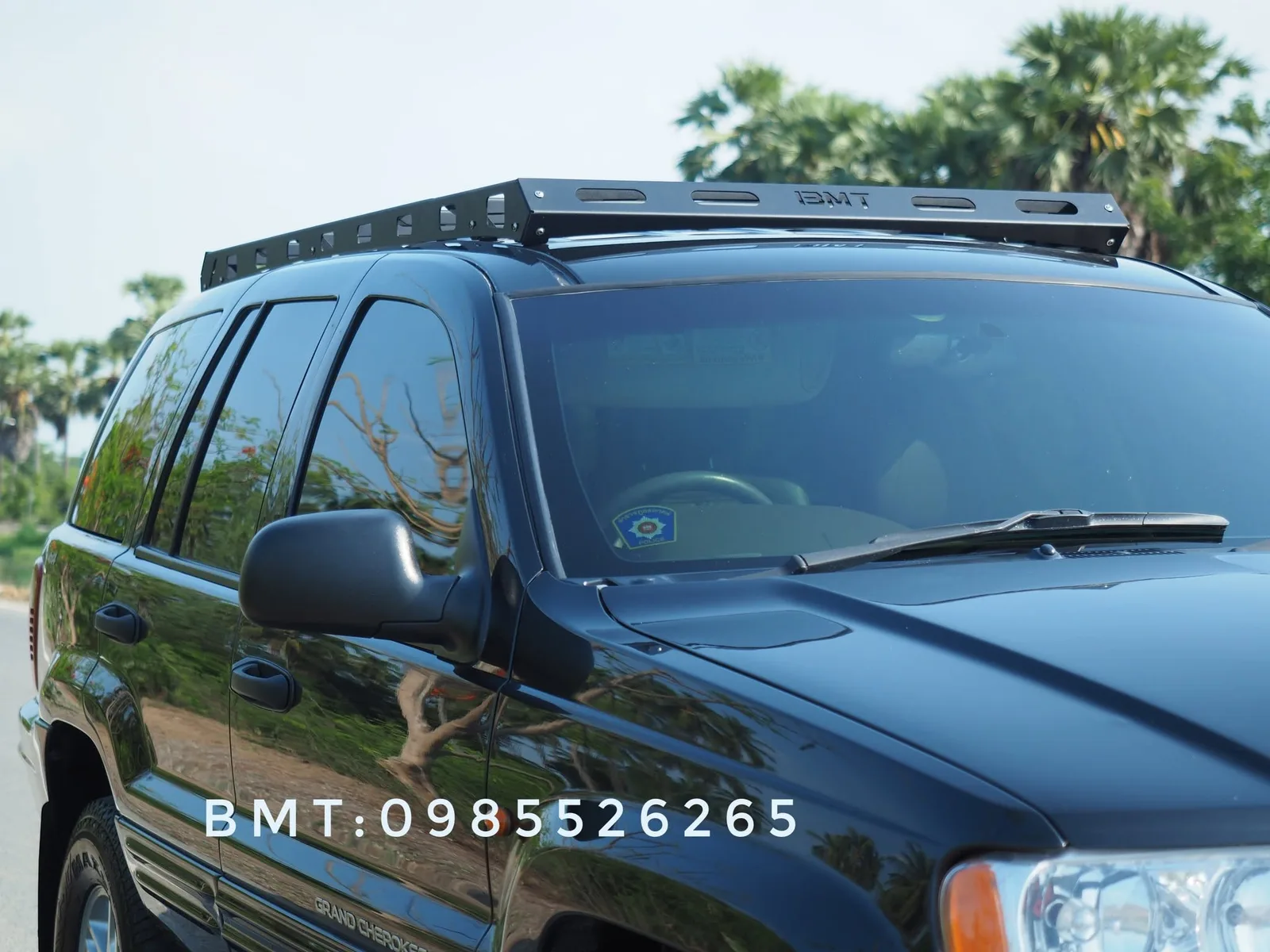 แร็คหลังคาเหล็ก Jeep Grand Cherokee WJ