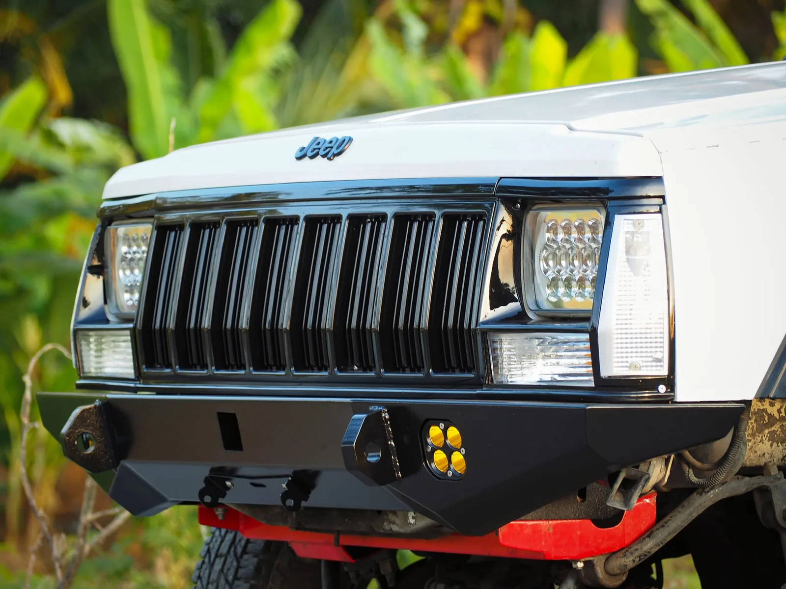กันชนหน้าเหล็ก Jeep Cherokee XJ รูปที่ 2