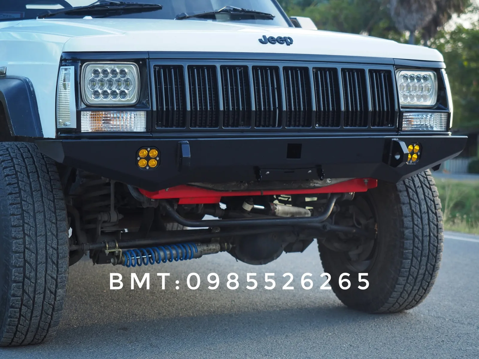 กันชนหน้าเหล็ก Jeep Cherokee XJ รูปที่ 5