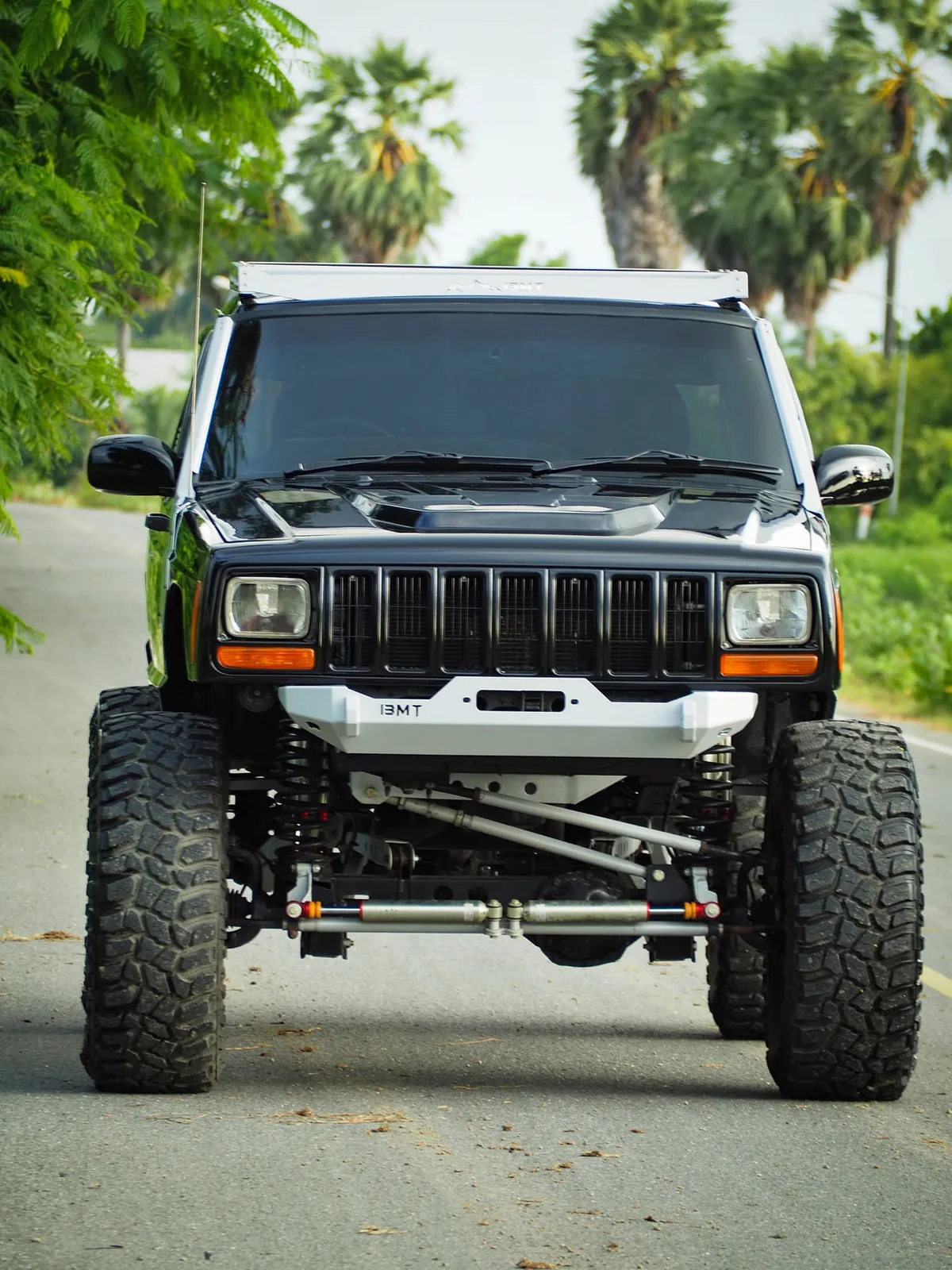 กันชนหน้าเหล็ก Jeep Cherokee XJ รูปที่ 7