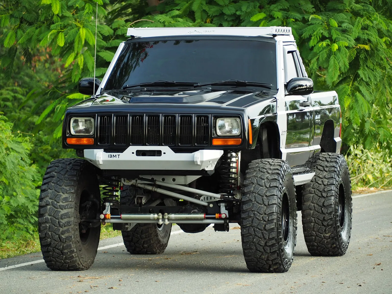 กันชนหน้าเหล็ก Jeep Cherokee XJ รูปที่ 8