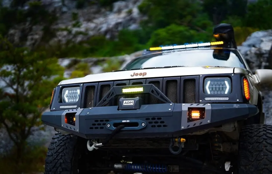 กันชนหน้าเหล็ก Jeep Cherokee XJ รูปที่ 9