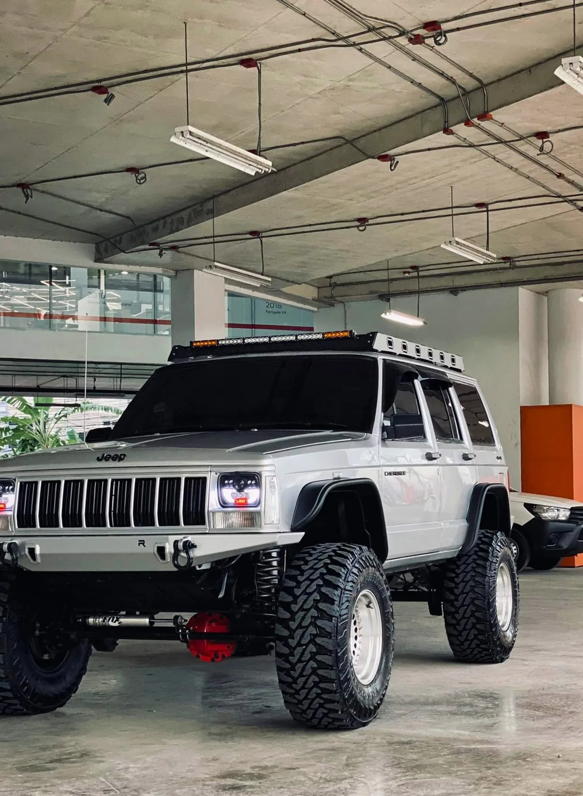 กันชนหน้าเหล็ก Jeep Cherokee XJ รูปที่ 14