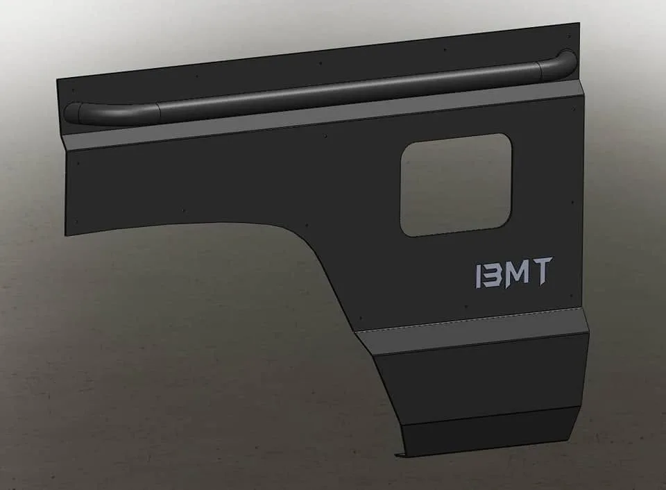 แผ่นกันข้างท้าย (Quarter Panel Armor) Jeep Cherokee XJ รูปที่ 5