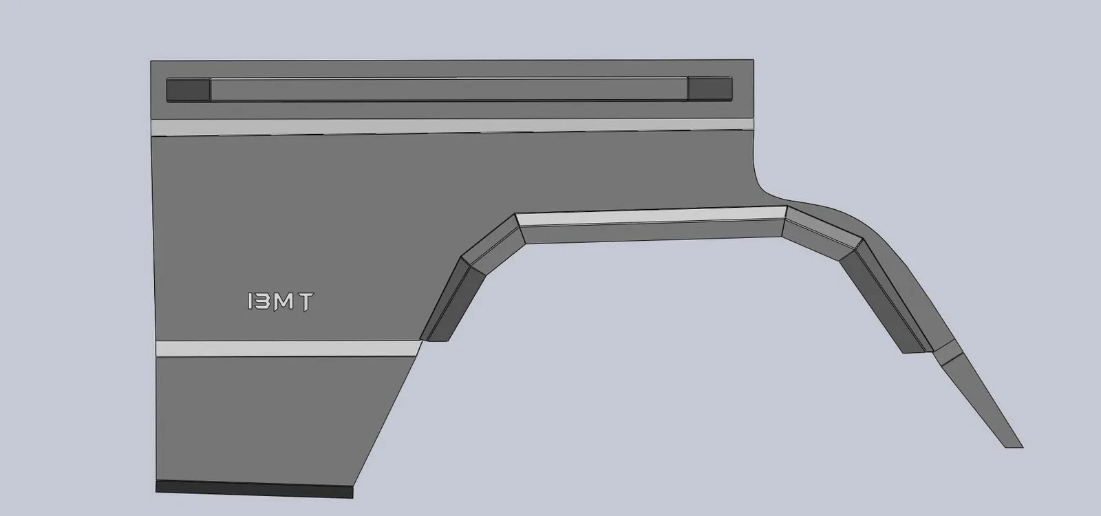 แผ่นกันข้างท้าย (Quarter Panel Armor) Jeep Cherokee XJ รูปที่ 6