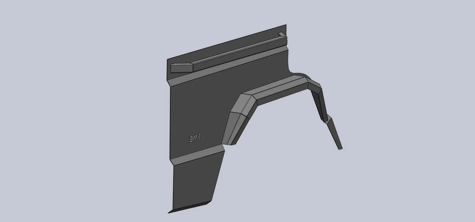 แผ่นกันข้างท้าย (Quarter Panel Armor) Jeep Cherokee XJ รูปที่ 7