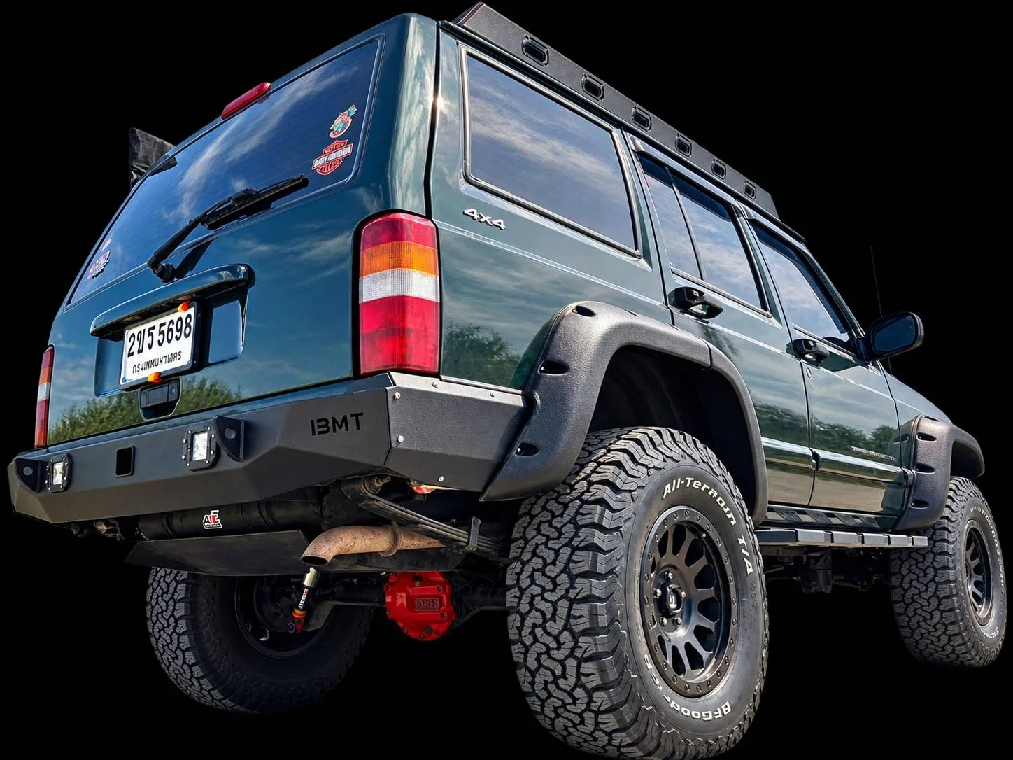 กันชนหลังเหล็ก XJ รุ่นมาตรฐาน พร้อมไฟ LED รูปที่ 4