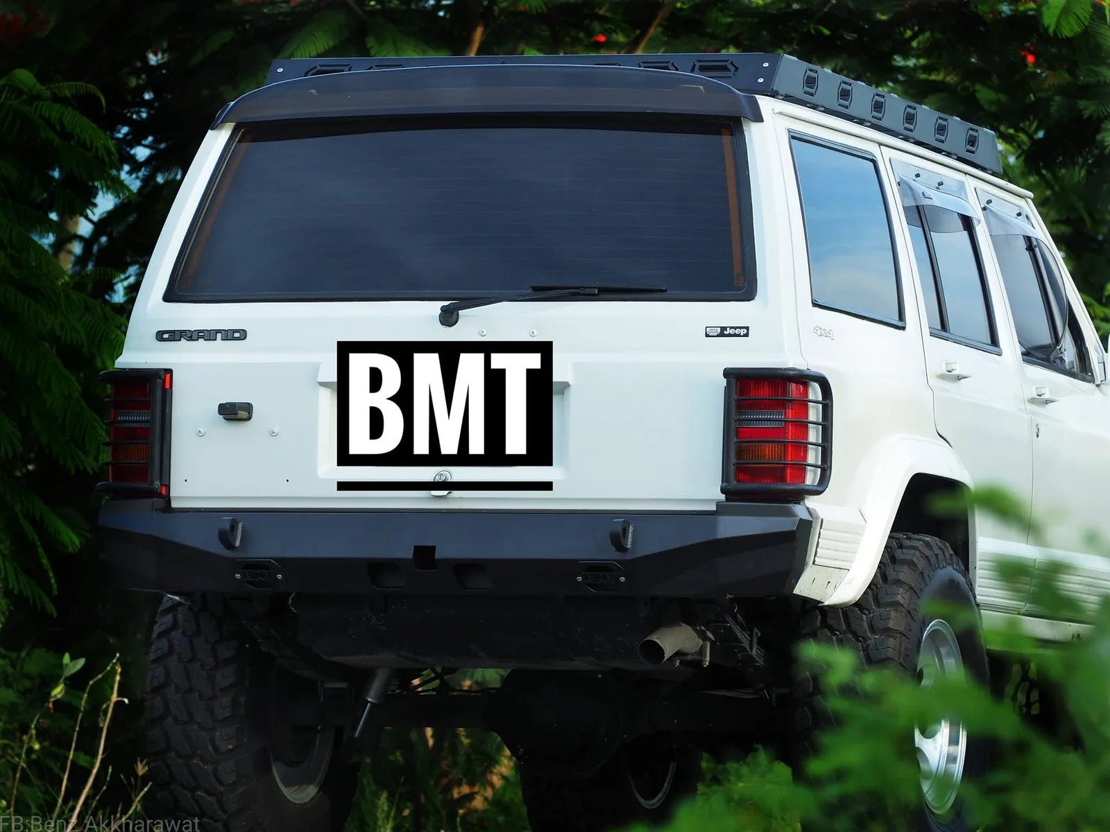 กันชนหลังเหล็ก Jeep Cherokee XJ