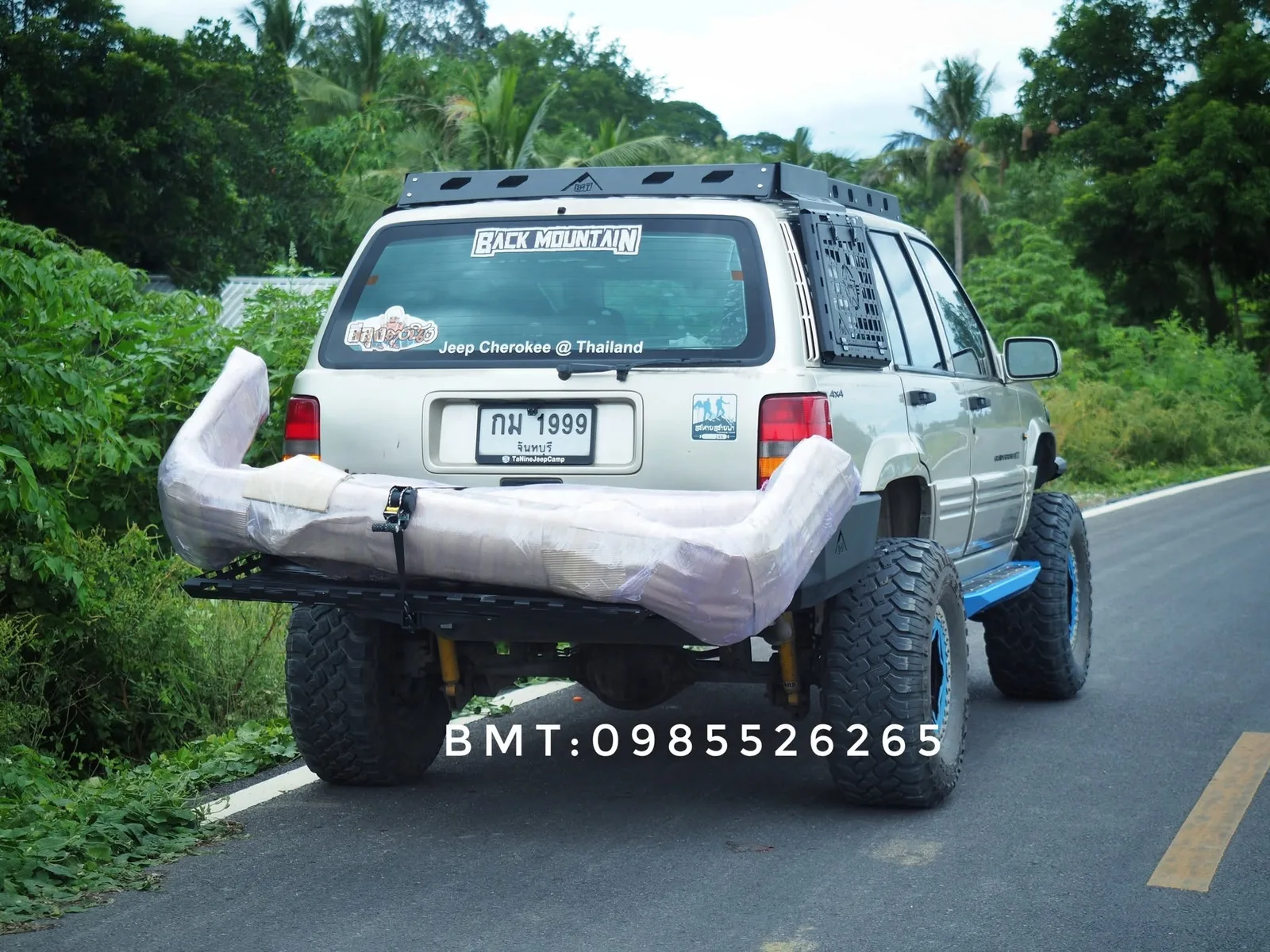 กันชนหลังเหล็ก Jeep Cherokee XJ รูปที่ 7