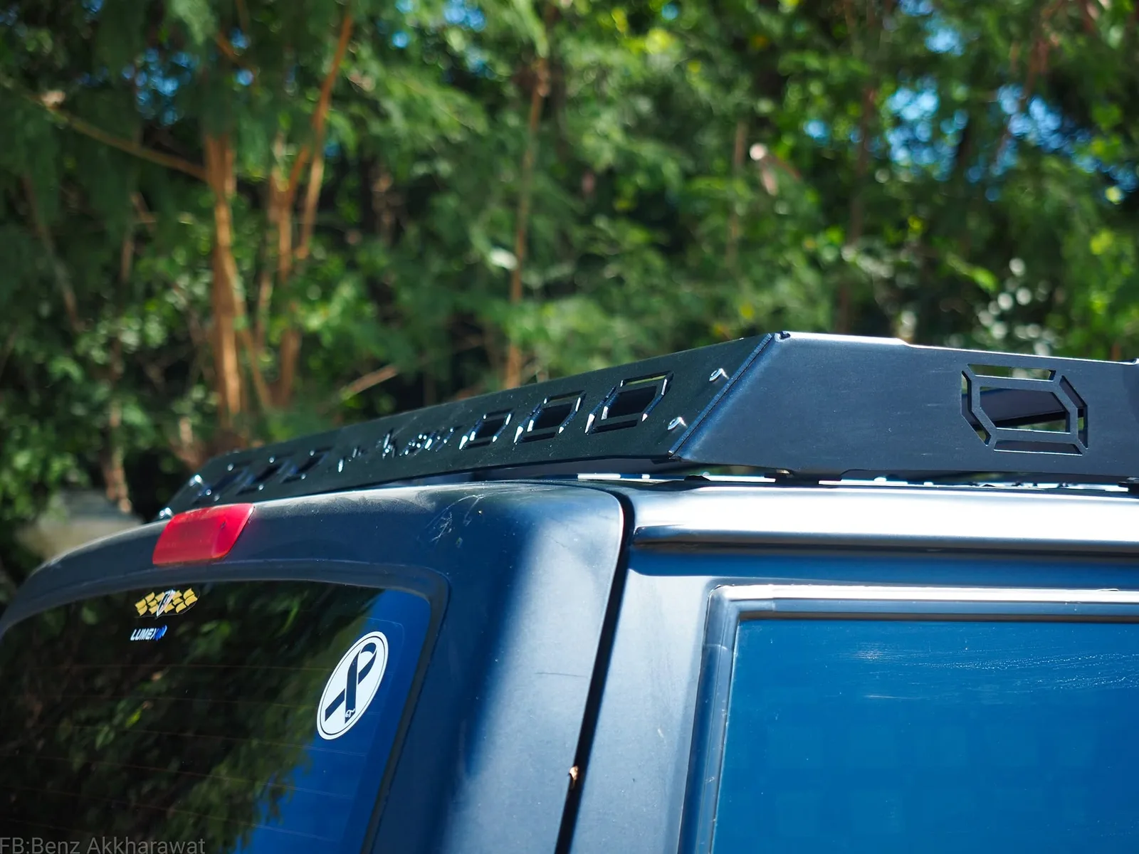 แร็คหลังคาเหล็ก Jeep Cherokee XJ รูปที่ 5