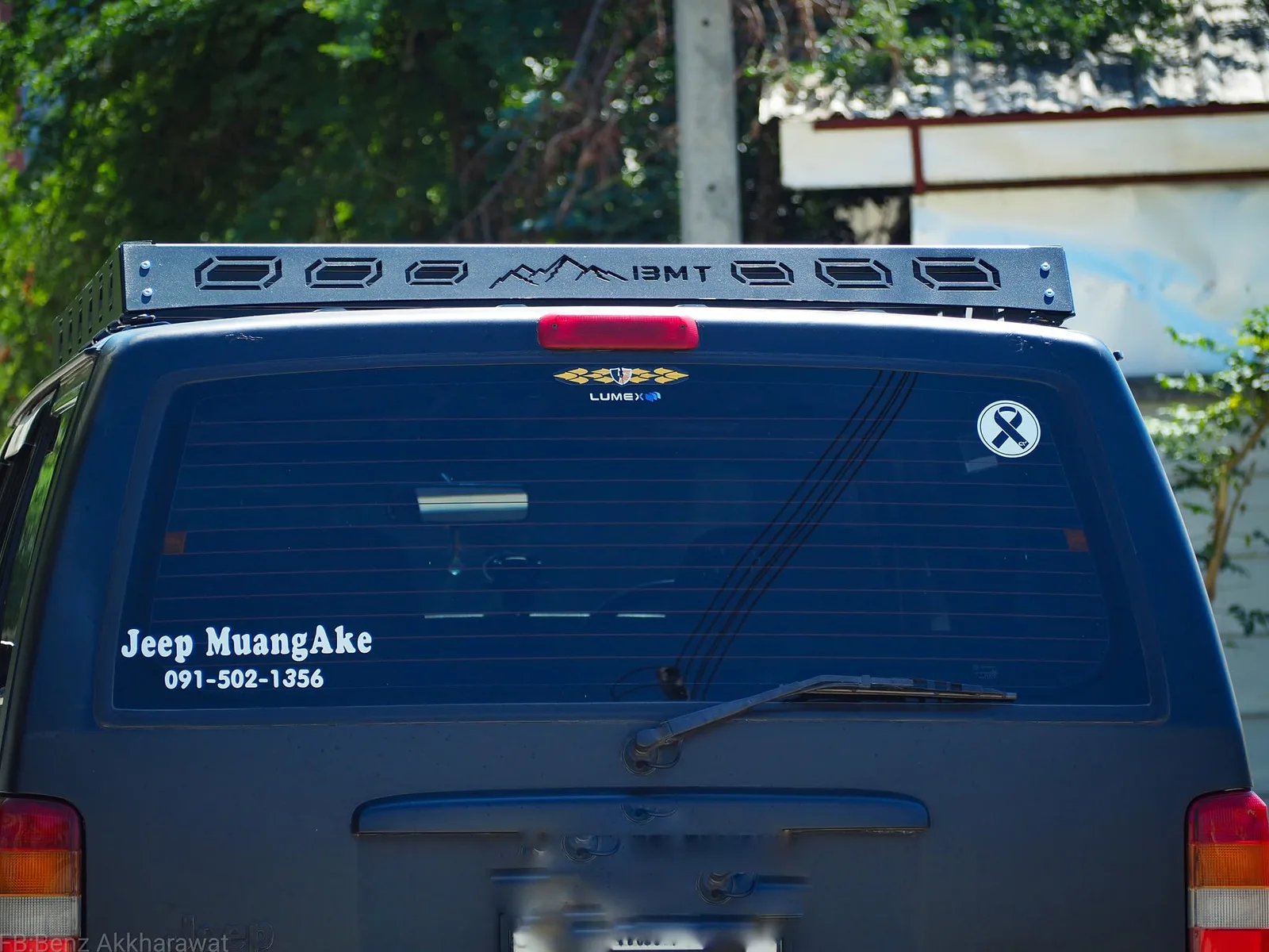 แร็คหลังคาเหล็ก Jeep Cherokee XJ รูปที่ 7