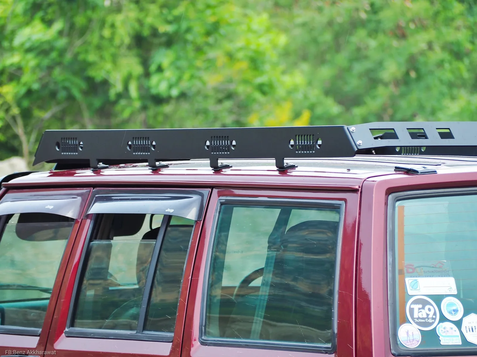 แร็คหลังคาเหล็ก Jeep Cherokee XJ รูปที่ 10