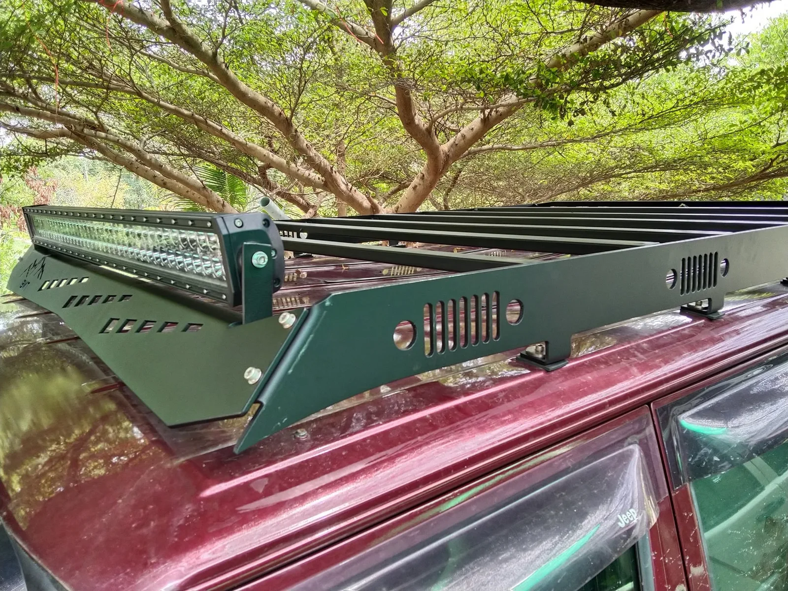 แร็คหลังคาเหล็ก Jeep Cherokee XJ รูปที่ 18