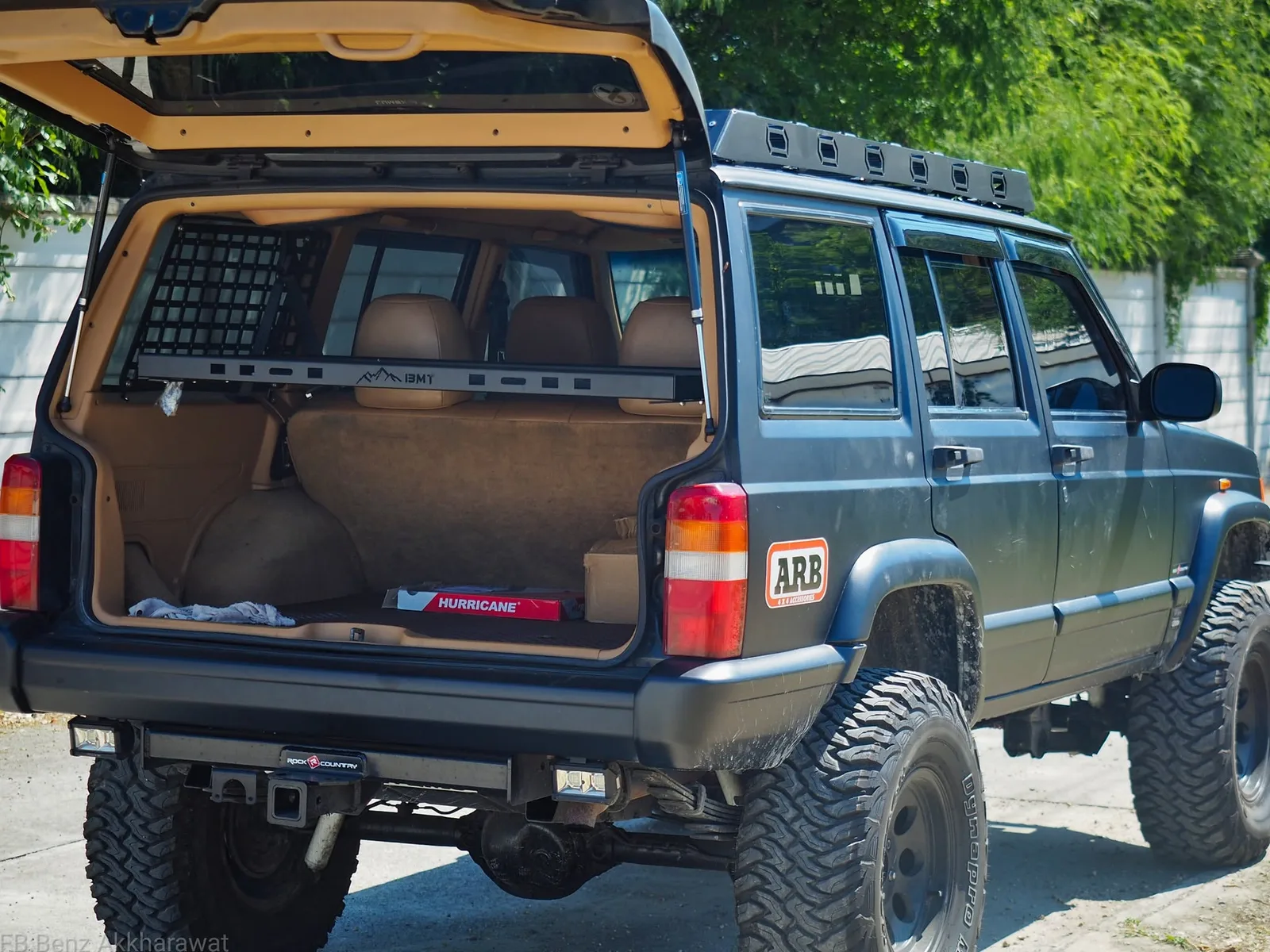 แร็คหลังคาเหล็ก Jeep Cherokee XJ รูปที่ 29