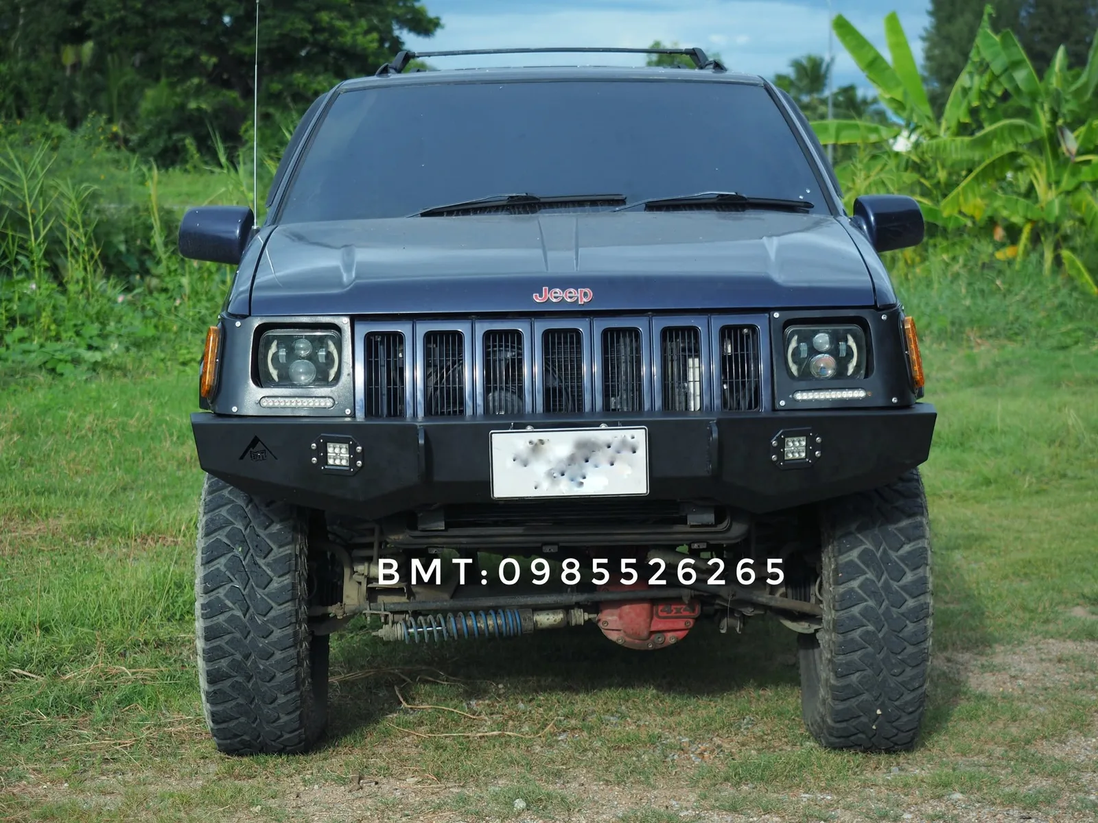 กันชนหน้าเหล็ก Jeep Grand Cherokee ZJ