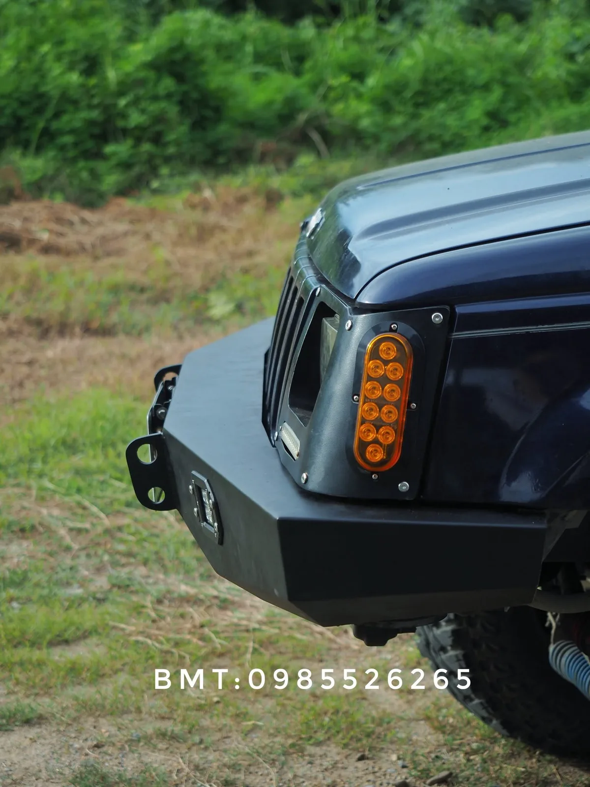 กันชนหน้าเหล็ก Jeep Grand Cherokee ZJ รูปที่ 4