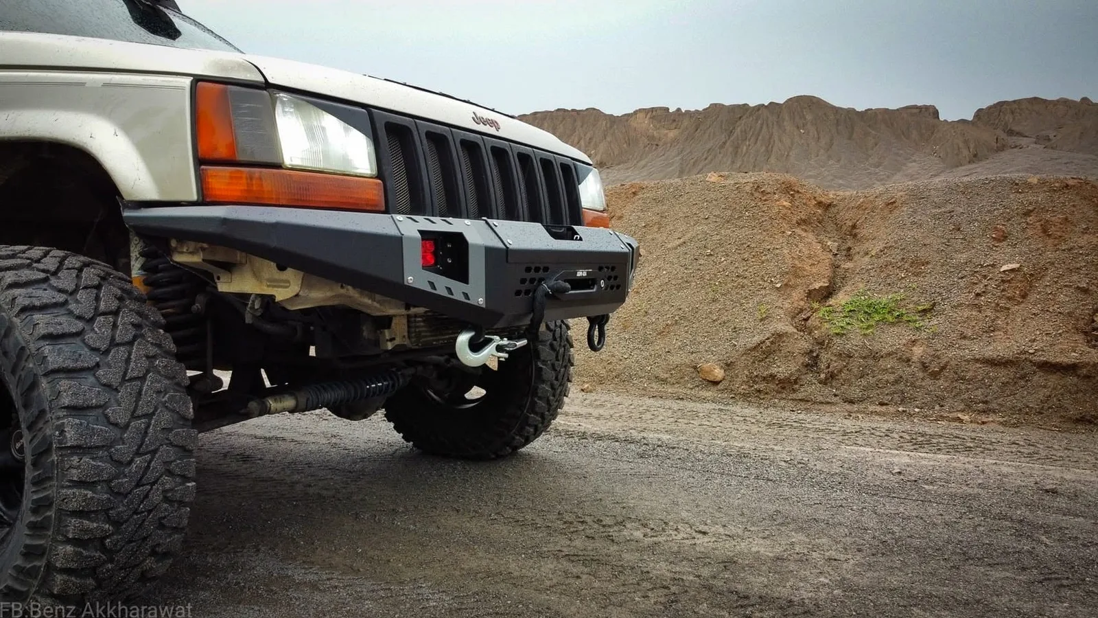 กันชนหน้าเหล็ก Jeep Grand Cherokee ZJ รูปที่ 12