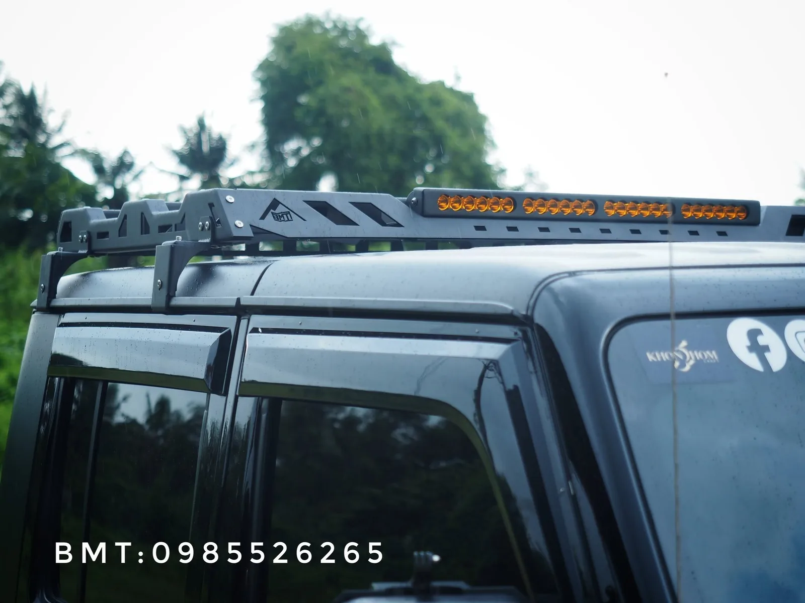 แร็คหลังคาเหล็ก Jeep Grand Cherokee ZJ รูปที่ 4