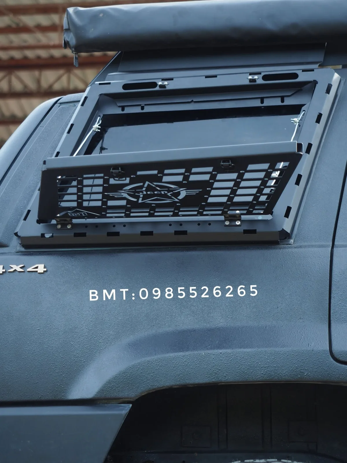 แผ่น MOLLE กระจกข้างท้าย (ภายนอก) Jeep Grand Cherokee ZJ
