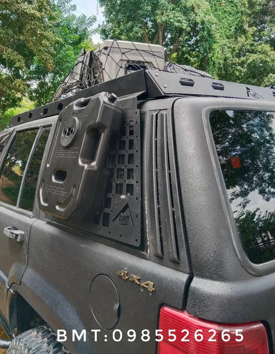 แผ่น MOLLE กระจกข้างท้าย (ภายนอก) Jeep Grand Cherokee ZJ รูปที่ 2