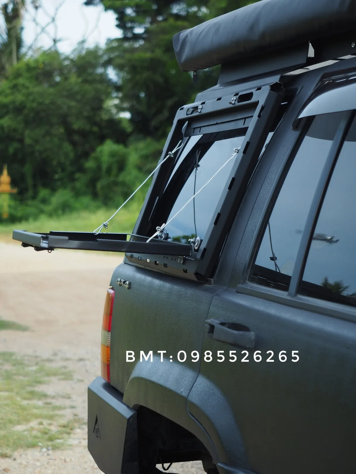 แผ่น MOLLE กระจกข้างท้าย (ภายนอก) Jeep Grand Cherokee ZJ รูปที่ 7