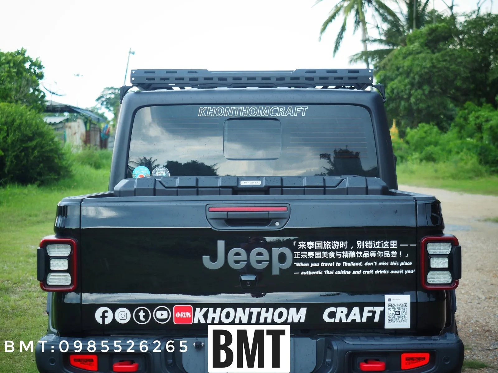 แร็คหลังคา Jeep Gladiator JT